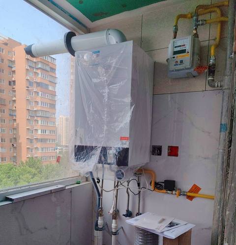 北京大志伟业 定福家园南里 壁挂炉安装实拍